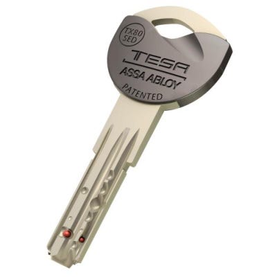 Cylindre TESA TX80 - 30x30mm - 5 clés - TX853030N 4