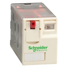 relais miniature - zelio relay rxm - 12a - 4of - 230v ac - schneider electric rxm4ab1p7 0