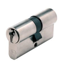 Cylindre double breveté type Néo à clé protégée fonction clé de secours varié 3 clés 30 x 30 FCS 0