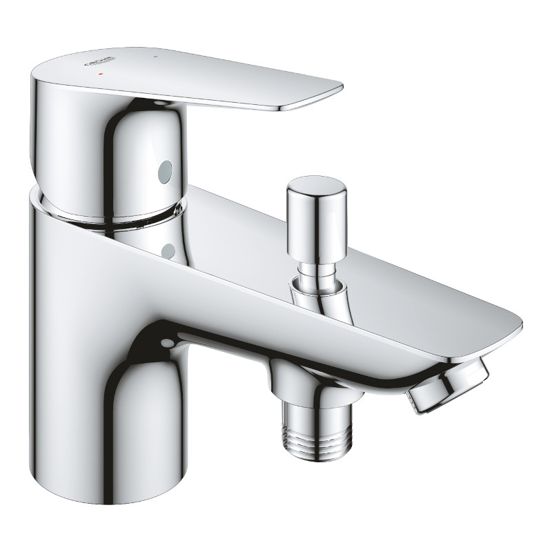 Mitigeur bain/douche Bauedge Grohe - Monocommande - Chrome