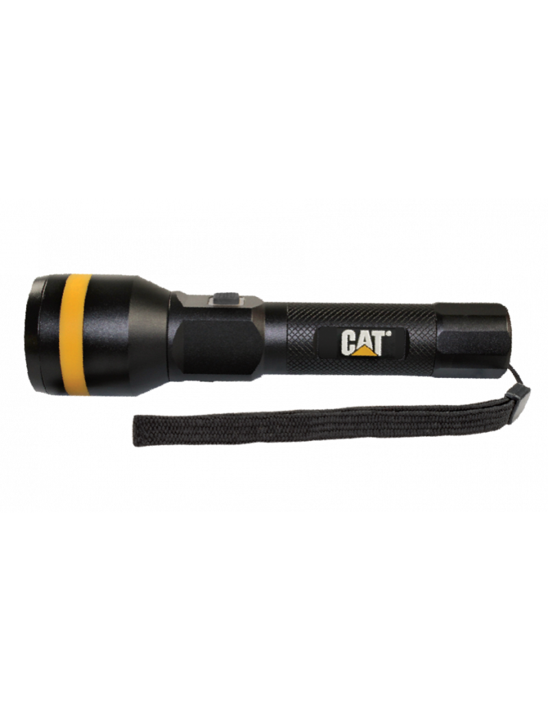 LAMPE TORCHE ALUMINIUM RECHARGEABLE CATERPILLAR 1200 LUMENS