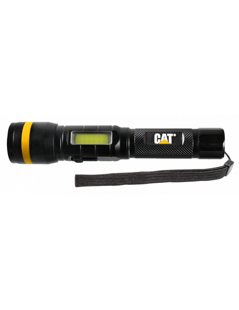 LAMPE TORCHE ALUMINIUM RECHARGEABLE CATERPILLAR 700 LUMENS