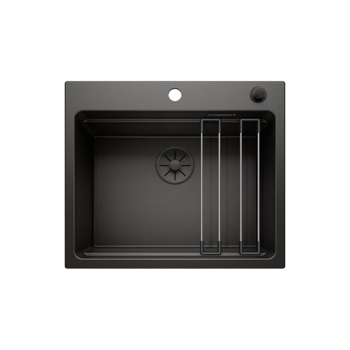 Evier Blanco Etagon 6 Black Edition Silgranit - Noir