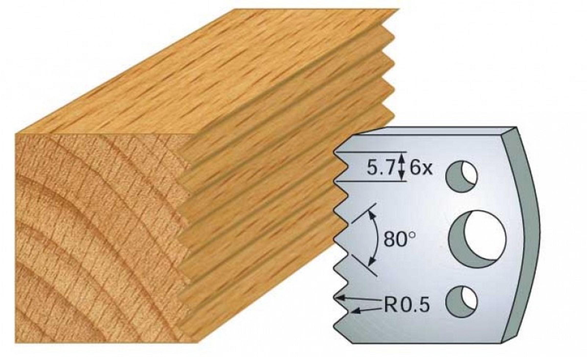 Fers 40mm 077 Enture Multiple - Bouvetage