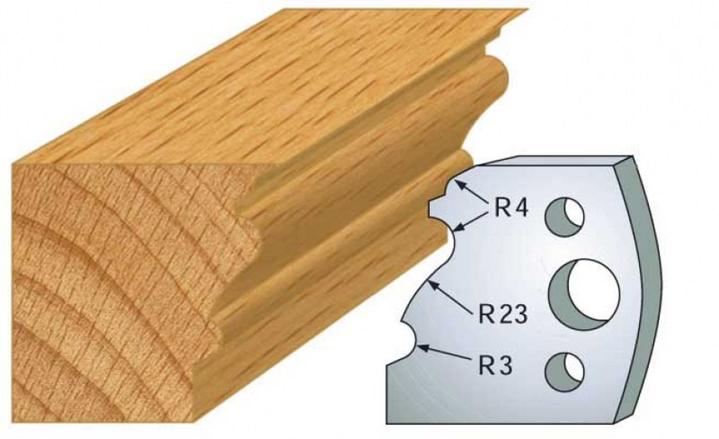 Fers 40mm 103 Moulure Style Régence