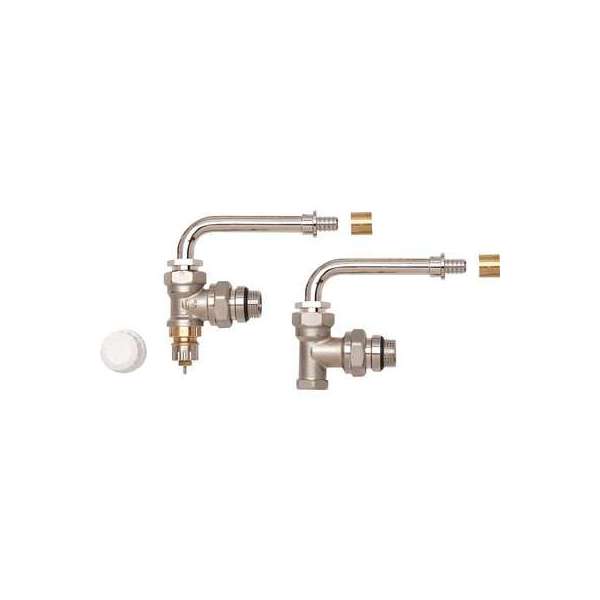 Kit hydrocablé équerre inversée RA-IN Danfoss - Coude orientable - A glisser - 12 mm