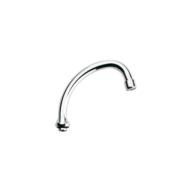 Bec tubulaire col de cygne 140mm chrome - GROHE - 13071000