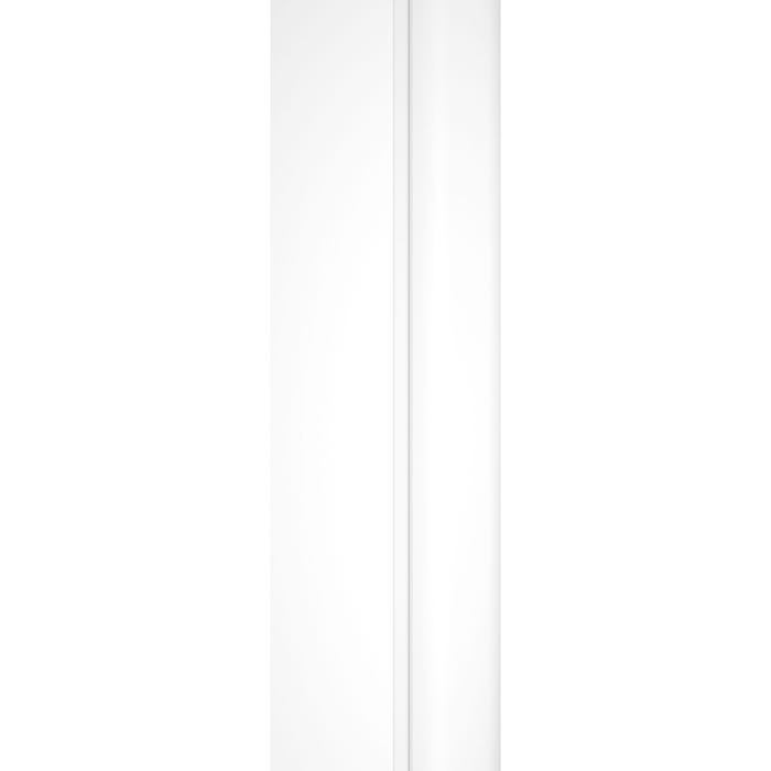 Schulte paroi de douche à l'italienne, 120 x 200 cm, verre 6 mm transparent anticalcaire, profilé blanc mat à clipser, Walk In style industriel 3