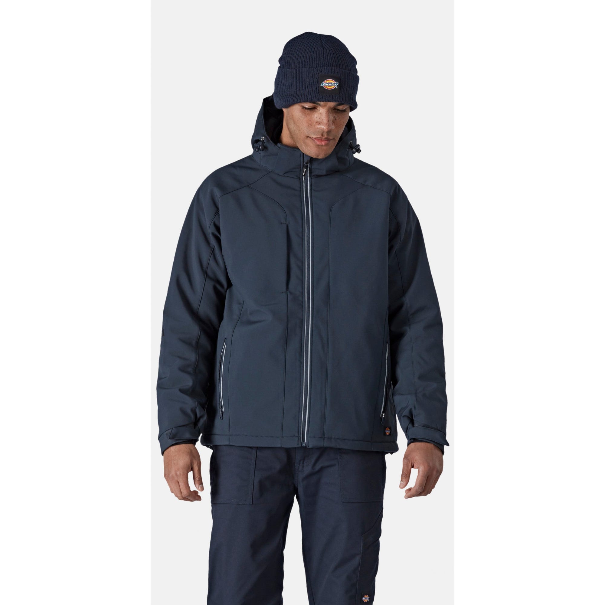 Veste d'Hiver Softshell Bleu marine - Dickies - Taille M 5