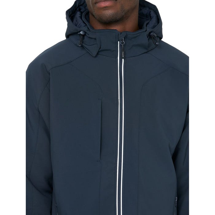 Veste d'Hiver Softshell Bleu marine - Dickies - Taille 3XL 4