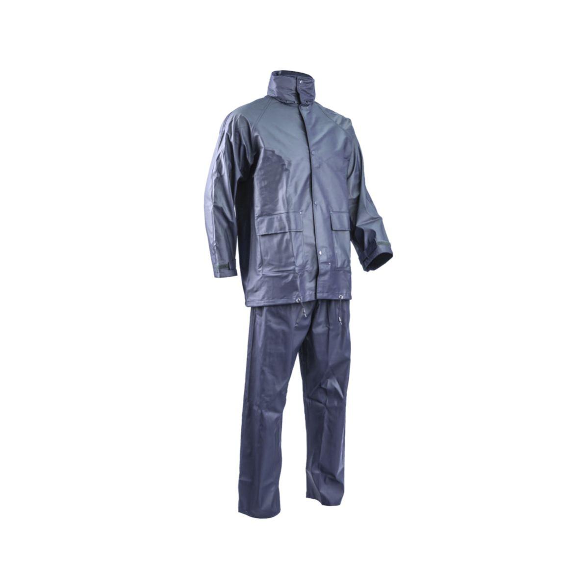 Ensemble de pluie PU/PVC, marine, 300g/m² - COVERGUARD - Taille S