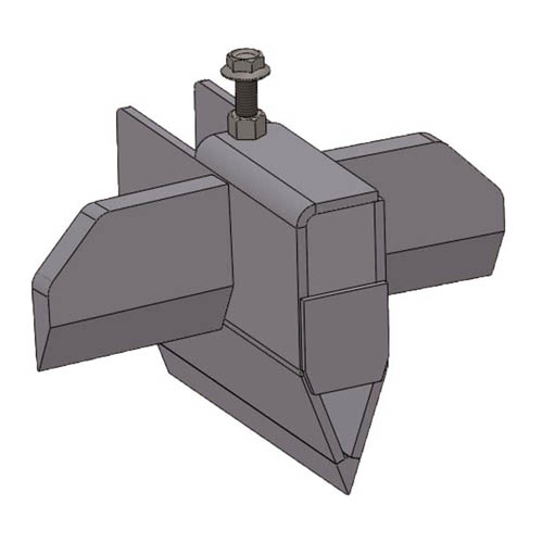 Coin éclateur pour fendeur vertical 10 tonnes (prehls11t/vn)