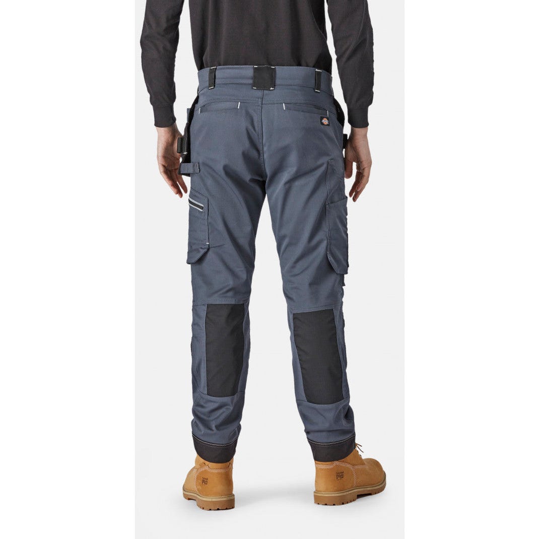 Dickies - Pantalon de travail gris noir holster UNIVERSAL FLEX - Gris / Noir - 43 7