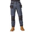 Dickies - Pantalon de travail Homme holster UNIVERSAL FLEX gris noir - Gris / Noir - 43