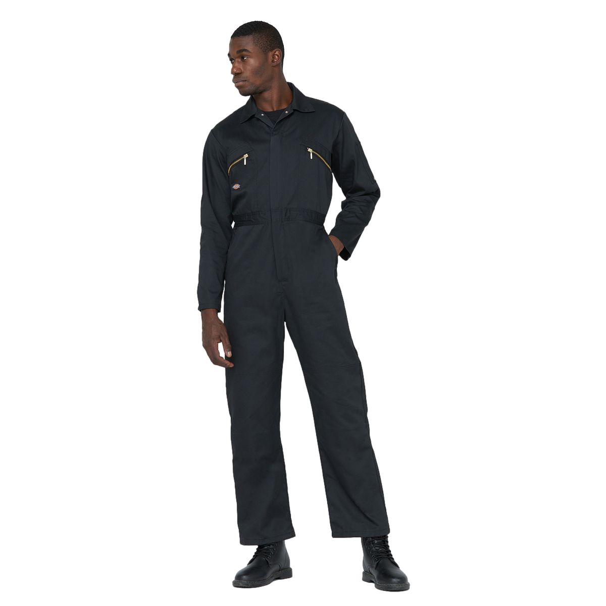 Combinaison Redhawk Coverhall Noir - Dickies - Taille S 3