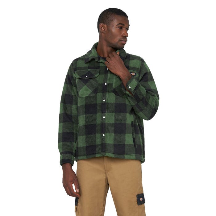 Chemise à carreaux Portland Vert - Dickies - Taille M 2