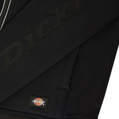 Dickies - Sweat-shirt à capuche zippé 1/4 noir MOMENTUM - Noir - L 4
