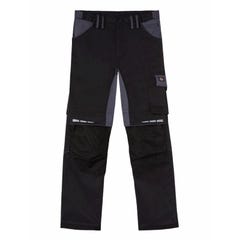 Dickies - Pantalon de travail noir gris GDT PREMIUM - Noir / Gris - 43 3