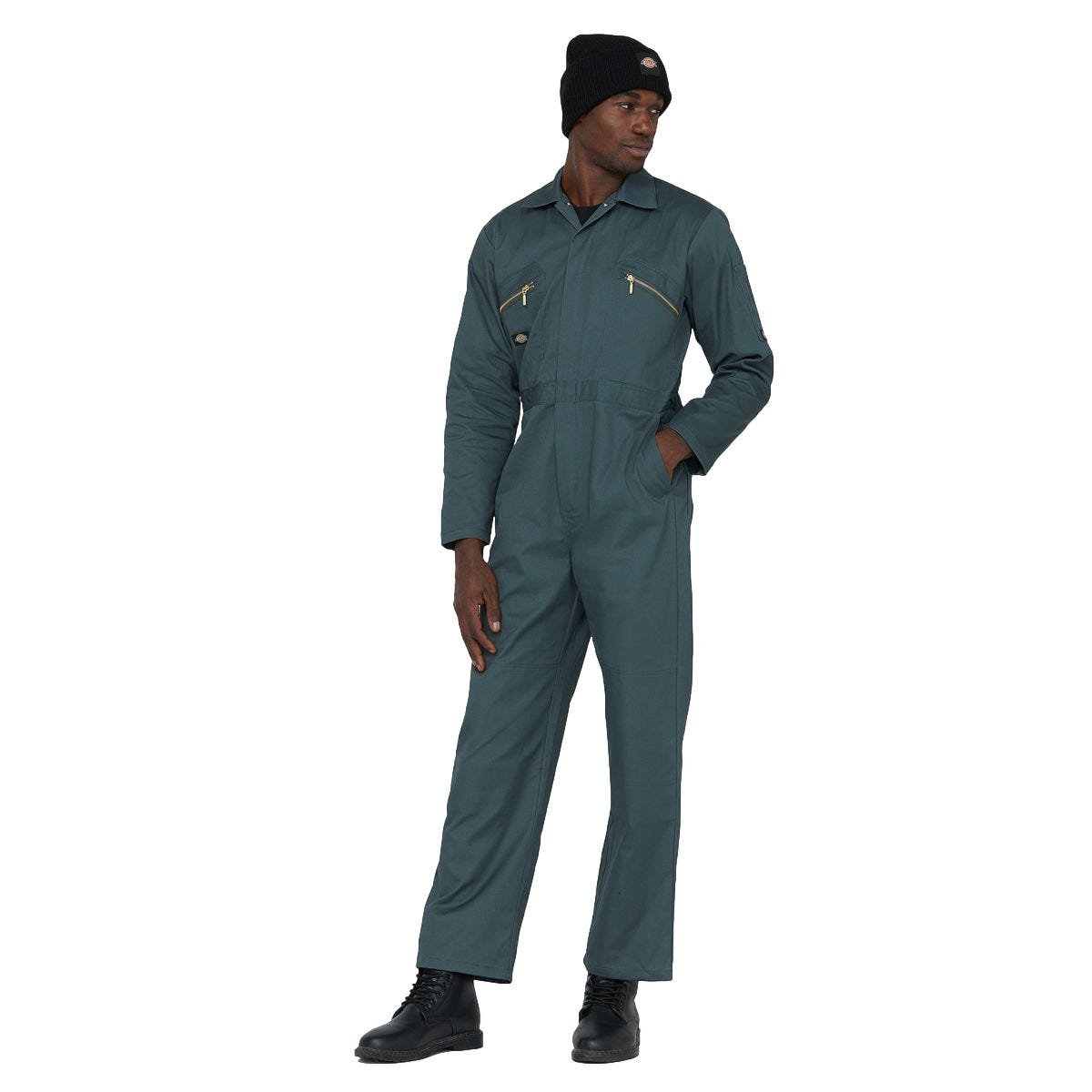 Combinaison Redhawk Coverhall Vert - Dickies - Taille L 3