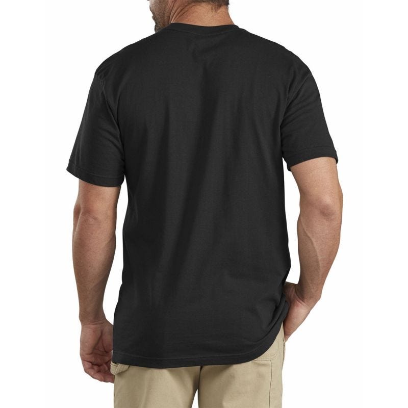 Dickies - Tee-shirt poche poitrine à manches courtes noir - Noir - M 1