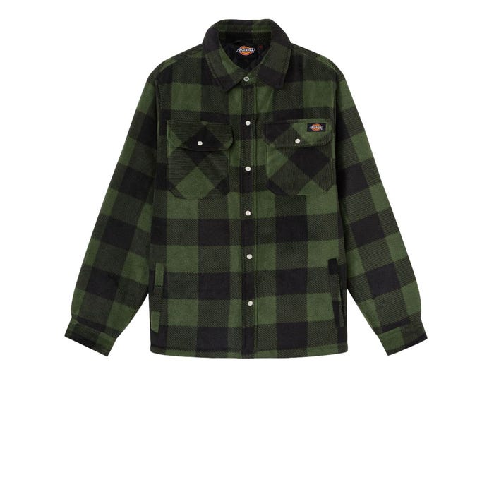 Chemise à carreaux Portland Vert - Dickies - Taille 2XL 0