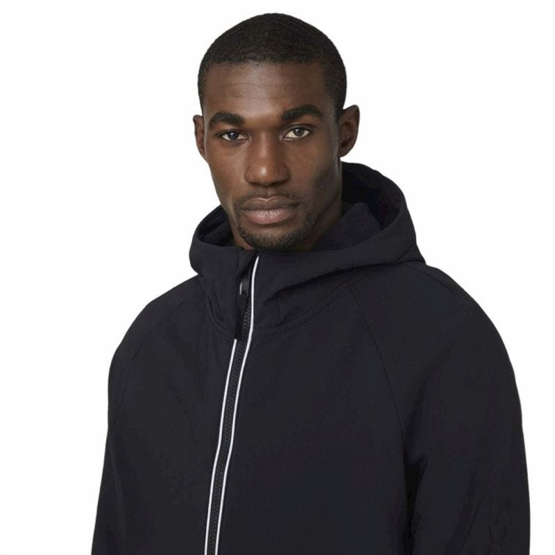 Dickies - Sweat-shirt à capuche zippé 1/4 noir MOMENTUM - Noir - XL 1