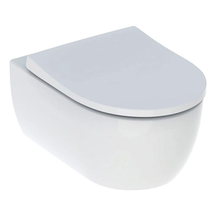 Geberit iCon WC suspendu Rimfree avec fixations invisibles, avec abattant softclose (500.784.01.1) 0