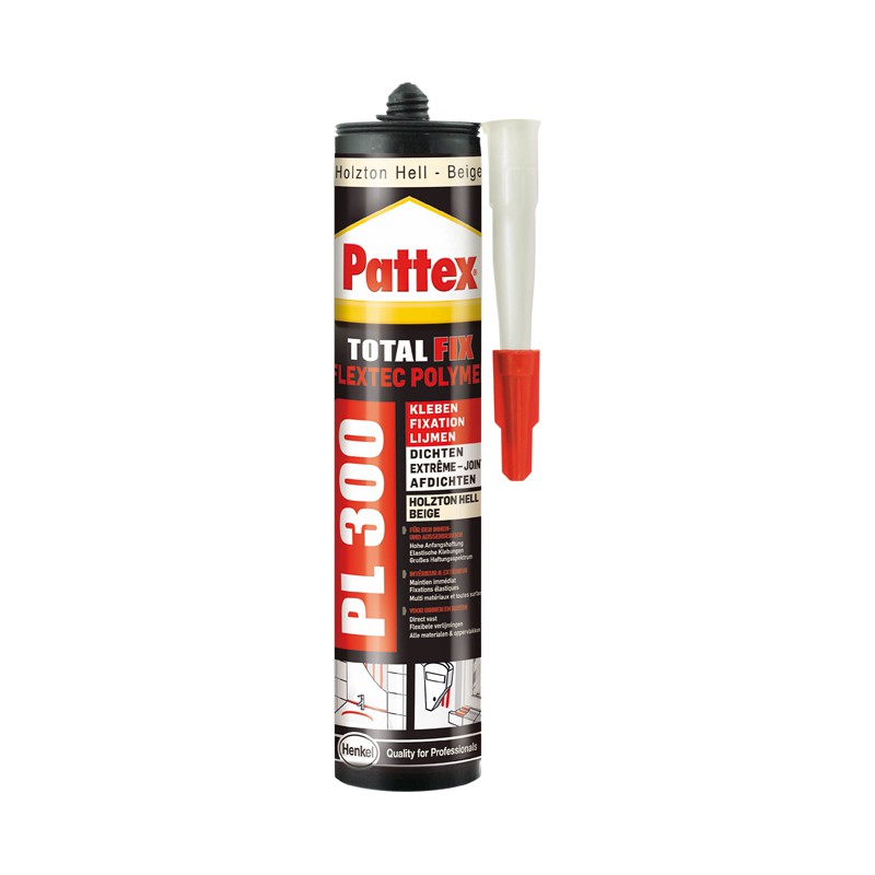 Pattex Colle montage PL300 Total Fix 300ml trans (Par 12)