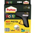 Pattex 2047485 Pistolets à colle à chaud "Hobby", Noir
