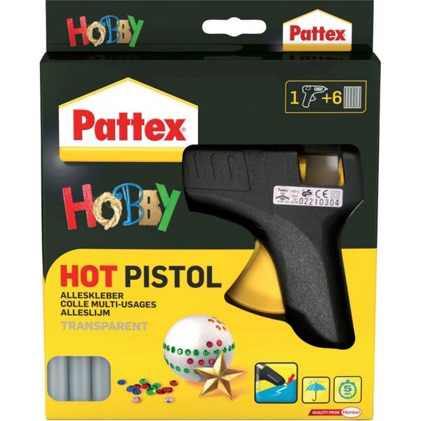 Pattex 2047485 Pistolets à colle à chaud "Hobby", Noir 0