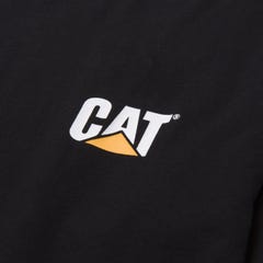 Tee-shirt de travail manches longues Caterpillar Bannière Noir XL 2