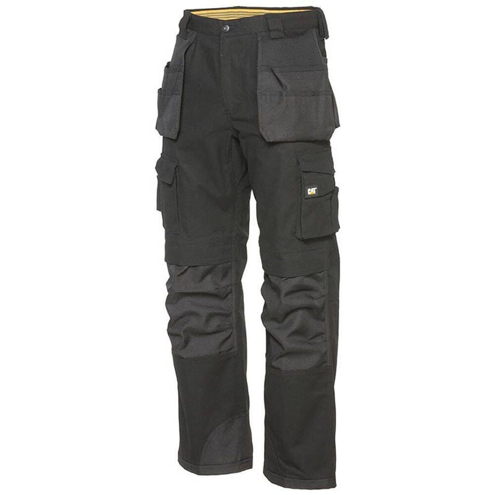Pantalon de travail slim renforcé avec poches genouillères Caterpillar TRADEMARK Noir 52 0
