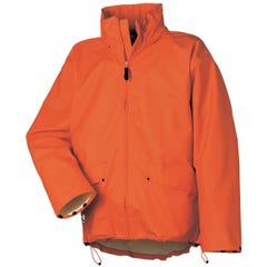 Veste de pluie imperméable Voss orange - Helly Hansen - Taille XL