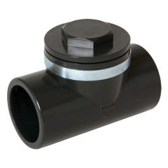 Clapet anti-retour PVC pression 90° D32 - NICOLL - CARF 0