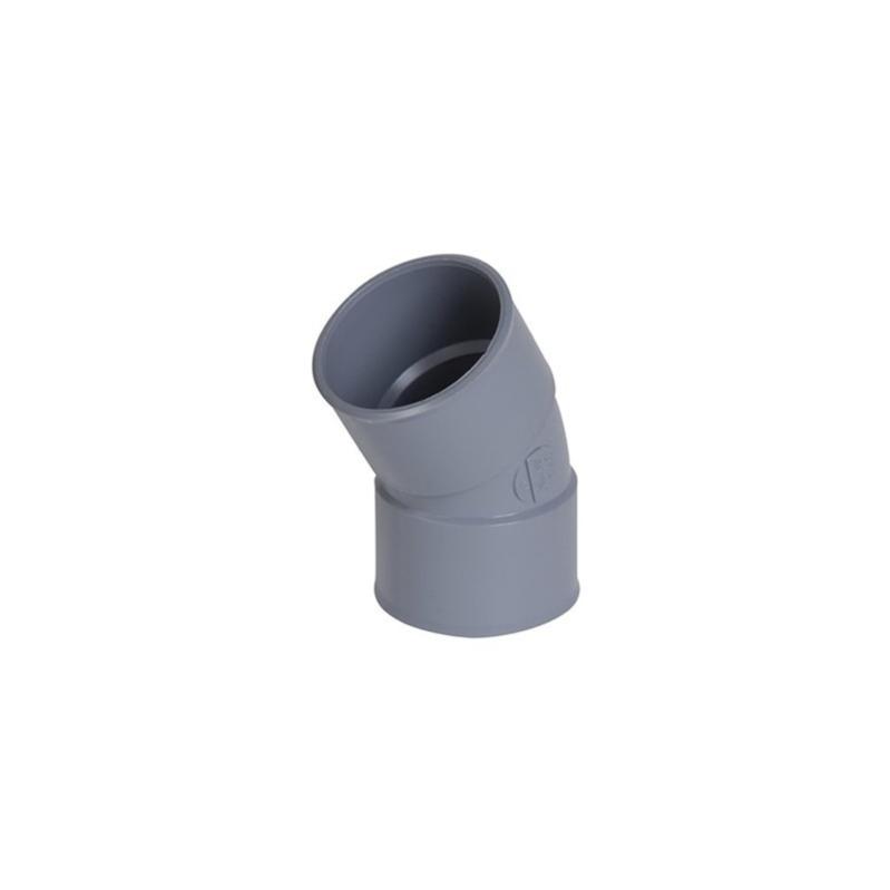 Raccord évacuation - Coude - Femelle/femelle - 30° - ø100mm