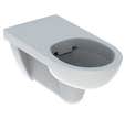 Cuvette WC suspendue rallongée Renova Comfort Geberit - Blanc - 700x355x450mm