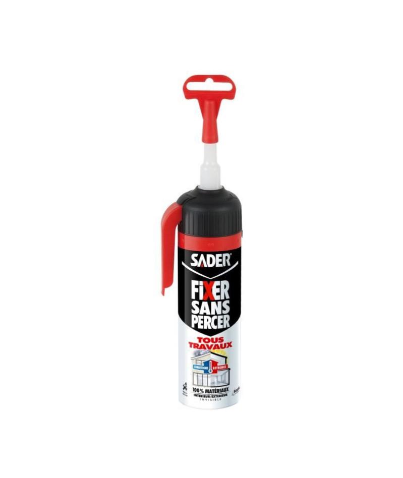SADER Gachette Colle Fixation Tous Travaux Invisible - 100 ml