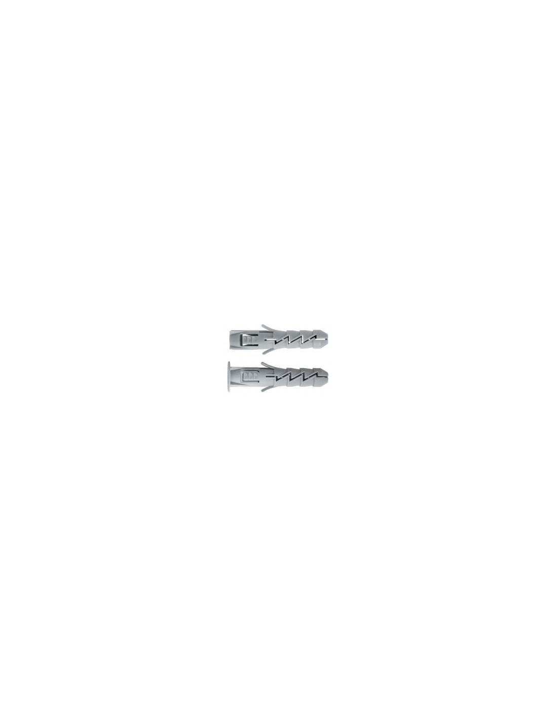 Fix : Chevilles Nylon Standard Réf. R-fix-nf-06désignation Boîte De 100 Chevilles Ø 6 X 30 Mmpour Vis Ø 4 Mm