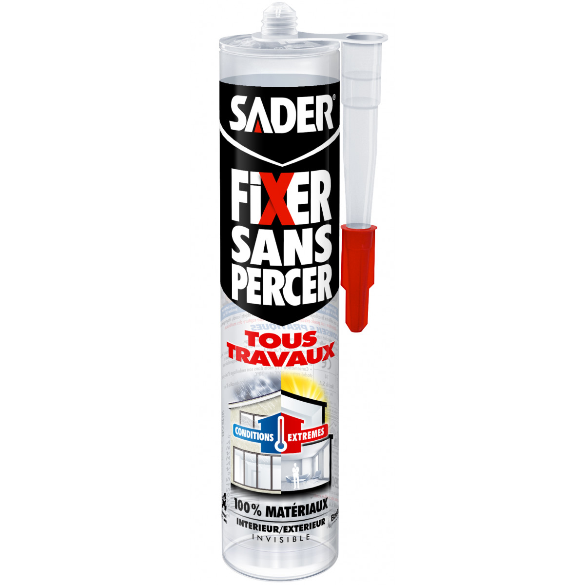 Mastic hybride fixer sans percer tous travaux