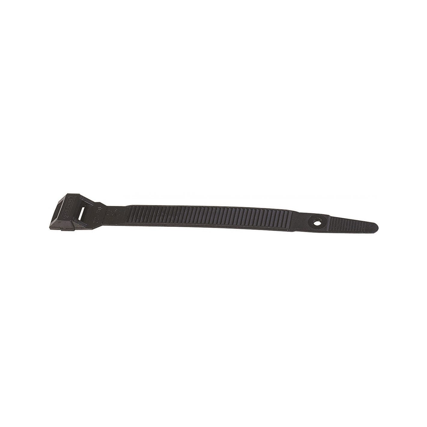 Collier noir denture extérieure - 498 x 9 mm - Ø 140 mm - Colson - Vendu par 100 - Legrand 0