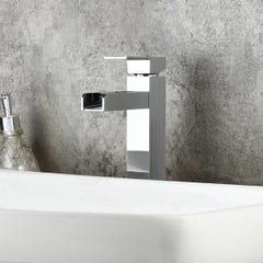 Robinet mitigeur lavabo haut cascade Chromé - Alnair 3