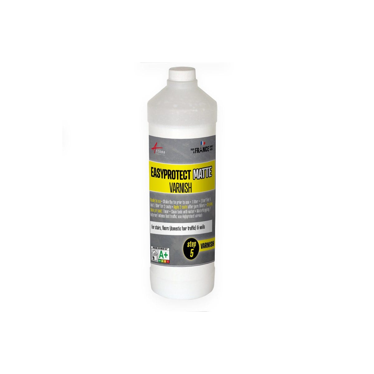 VERNIS PU BETON CIRE SOLS - EASYPROTECT - 2 m² - MateARCANE INDUSTRIES 1