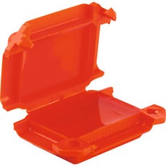 Boîte de jonction de câble Klauke - Pré-remplie au gel - 3 entrées - Orange - Blister de 4 1