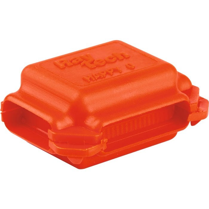 Boîte de jonction de câble Klauke - Pré-remplie au gel - 3 entrées - Orange - Blister de 4 0