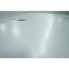 Receveur de douche extra plat - Kinesurf - Kinedo - 120 x 90 x 4 cm - Blanc - Bonde centrée sur la largeur 1