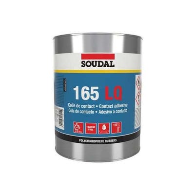 Colle néoprène 165 liquide bidon 5L - SOUDAL - 145989 1
