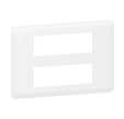 Plaque de finition Blanc MOSAIC 2x6 modules horizontale - LEGRAND - 078836L