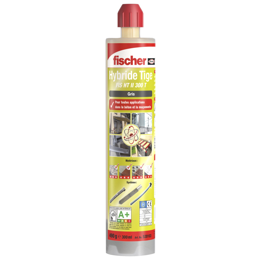 FISCHER - Cartouche 44cx300 mortier chim fisp 300 520103