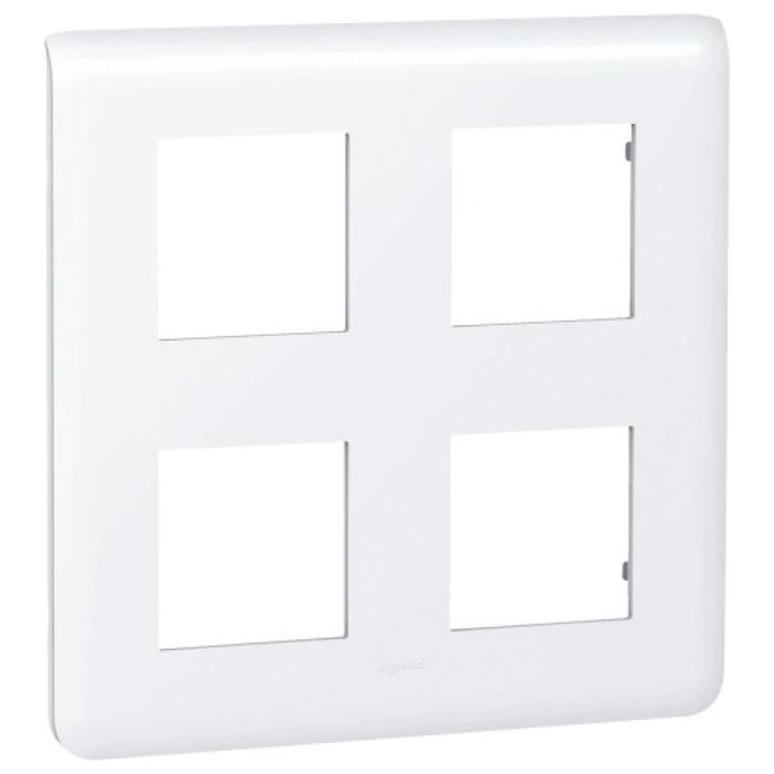 Plaque de finition MOSAIC blanc pour 10 modules - LEGRAND - 078810L 3
