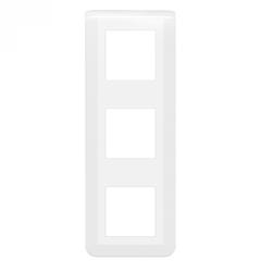 Plaque de finition Blanc MOSAIC 3x2 modules verticale - LEGRAND - 078823L 1